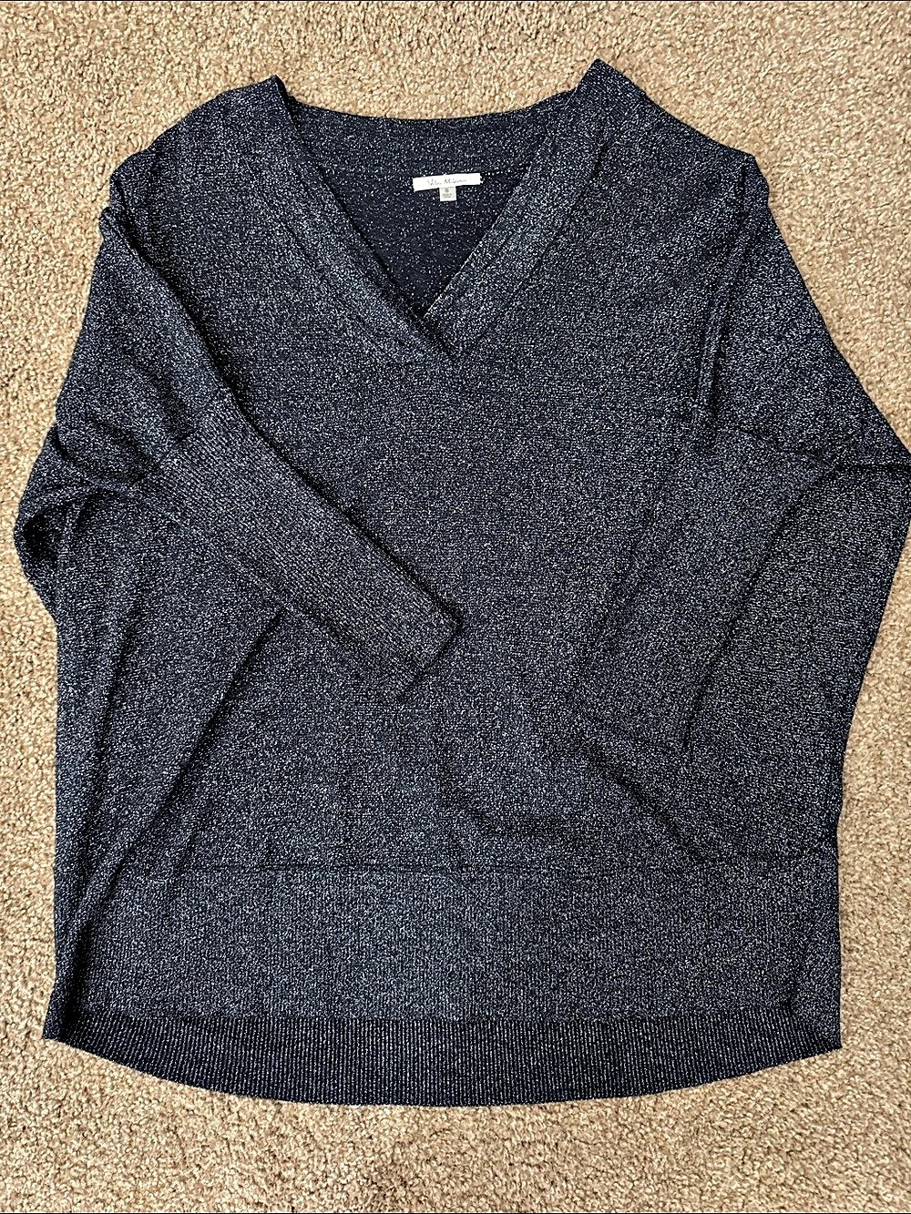 Vila Milano Sweater Sparkly Top, size S